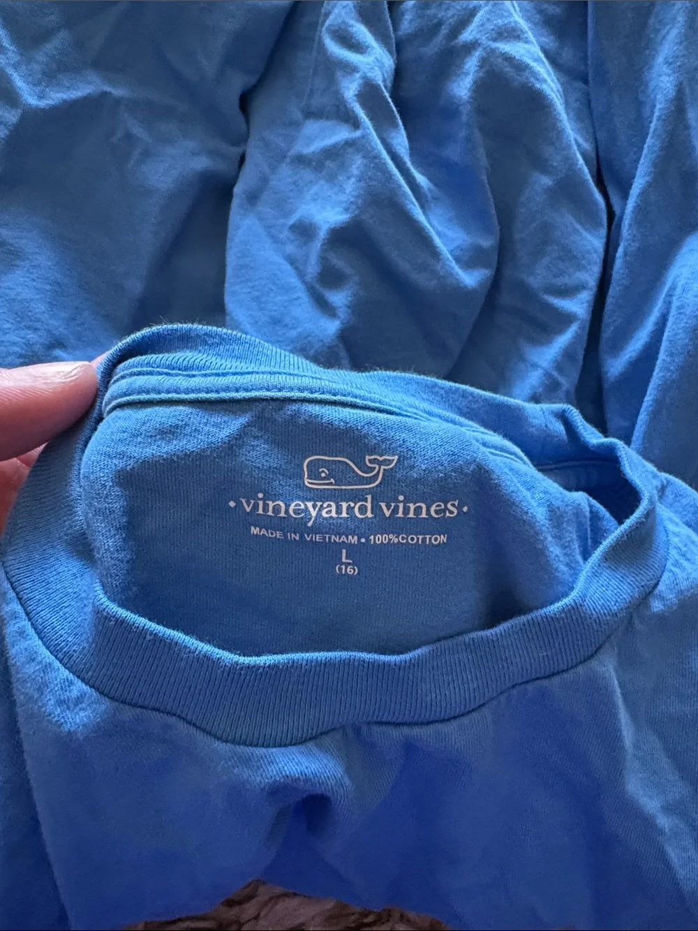 Vineyard Vines Basketball Whale Long Sleeve Tee